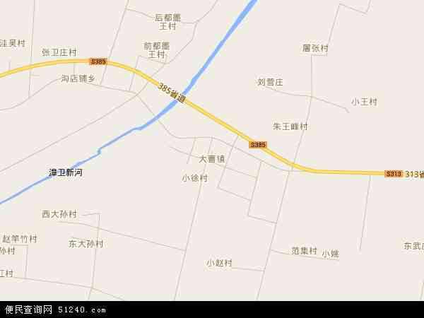 大曹镇地图 - 大曹镇电子地图 - 大曹镇高清地图 - 2024年大曹镇地图