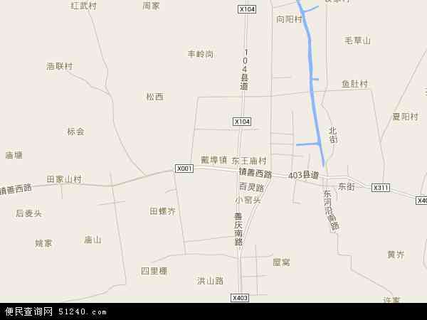 禹城市梁家镇地图图片