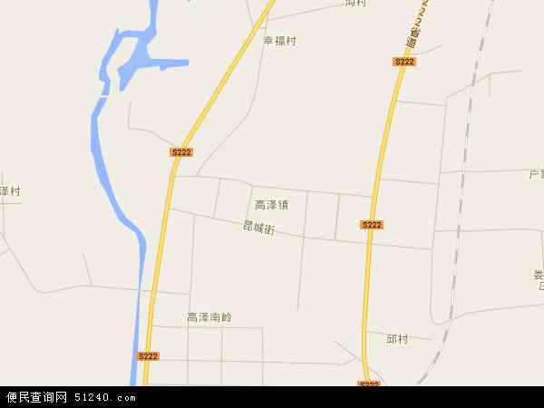 高泽镇地图 - 高泽镇电子地图 - 高泽镇高清地图 - 2024年高泽镇地图
