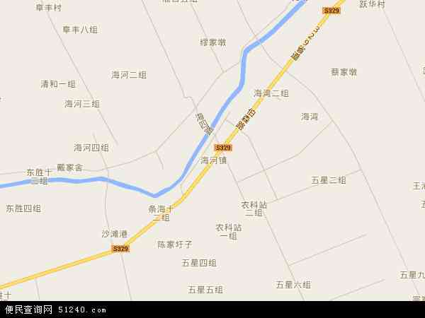 海河镇地图 - 海河镇电子地图 - 海河镇高清地图 - 2024年海河镇地图