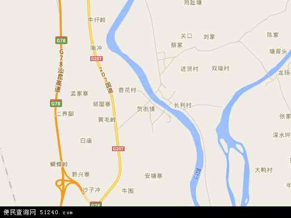 贺街镇地图 - 贺街镇电子地图 - 贺街镇高清地图 - 2024年贺街镇地图