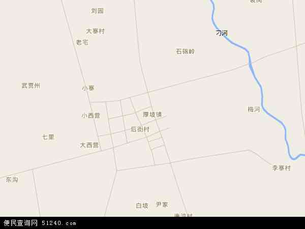 厚坡镇地图 - 厚坡镇电子地图 - 厚坡镇高清地图 - 2024年厚坡镇地图