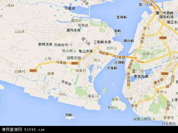 海沧区地图 - 海沧区电子地图 - 海沧区高清地图 - 2024年海沧区地图