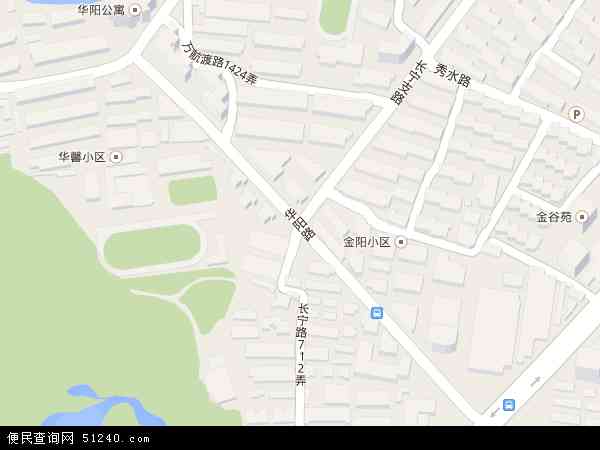 华阳路地图 - 华阳路电子地图 - 华阳路高清地图 - 2024年华阳路地图