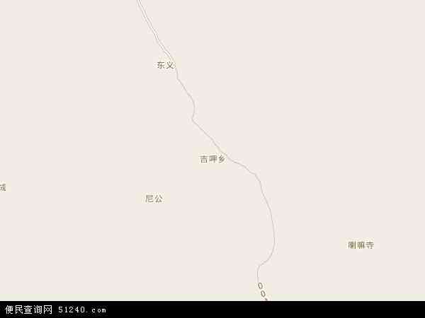 吉呷乡地图 - 吉呷乡电子地图 - 吉呷乡高清地图 - 2024年吉呷乡地图