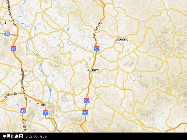 军威郡地图 - 军威郡电子地图 - 军威郡高清地图 - 2024年军威郡地图