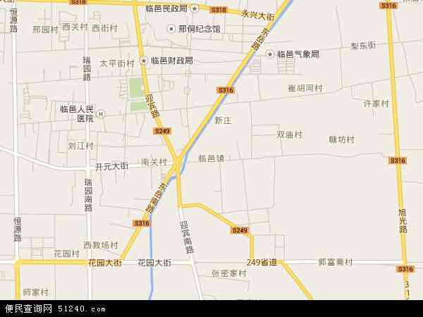 临邑县临盘地图图片