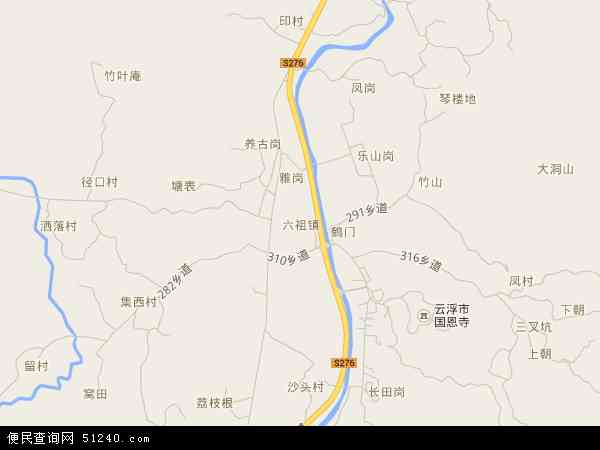 六祖镇地图 - 六祖镇电子地图 - 六祖镇高清地图 - 2024年六祖镇地图