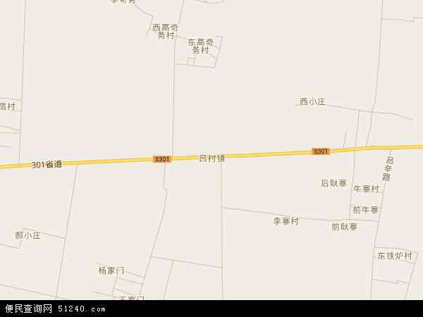 河南安阳吕村镇地图图片