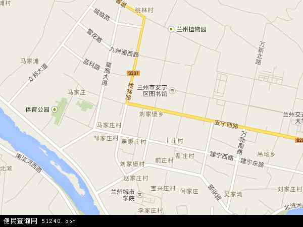 刘家堡地图 - 刘家堡电子地图 - 刘家堡高清地图 - 2024年刘家堡地图