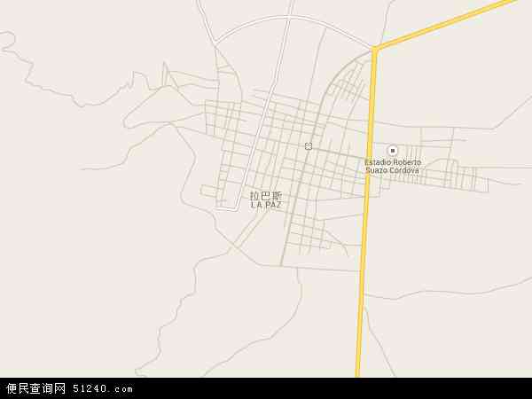 拉巴斯地图 - 拉巴斯电子地图 - 拉巴斯高清地图 - 2024年拉巴斯地图