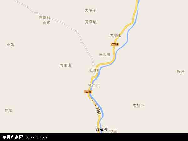 木坡乡地图 - 木坡乡电子地图 - 木坡乡高清地图 - 2024年木坡乡地图