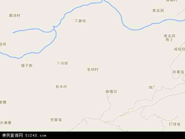 毛坝镇地图 - 毛坝镇电子地图 - 毛坝镇高清地图 - 2024年毛坝镇地图