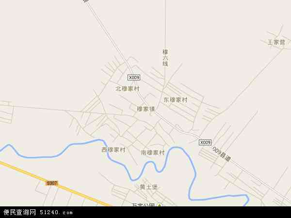 穆家镇地图 - 穆家镇电子地图 - 穆家镇高清地图 - 2024年穆家镇地图
