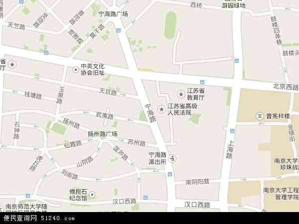 宁海路地图 - 宁海路电子地图 - 宁海路高清地图 - 2024年宁海路地图