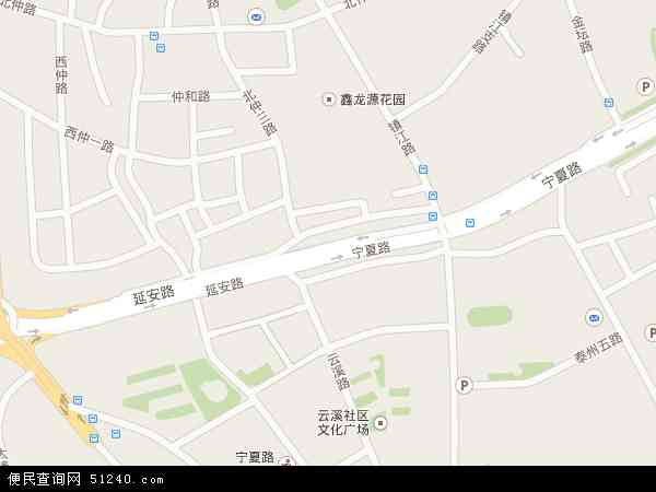 宁夏路地图 - 宁夏路电子地图 - 宁夏路高清地图 - 2024年宁夏路地图