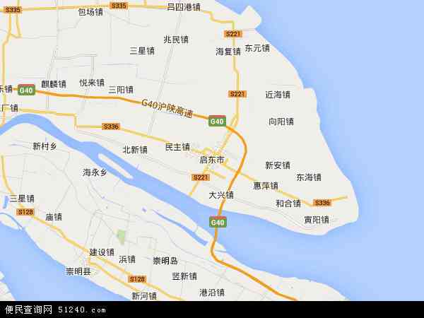 启东市地图 - 启东市电子地图 - 启东市高清地图 - 2024年启东市地图