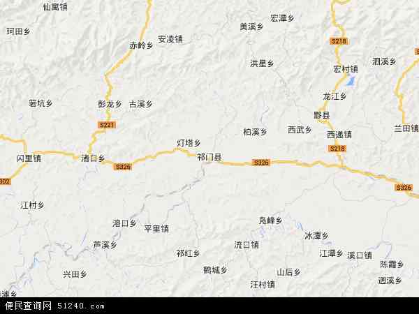 祁门县地图 - 祁门县电子地图 - 祁门县高清地图 - 2024年祁门县地图