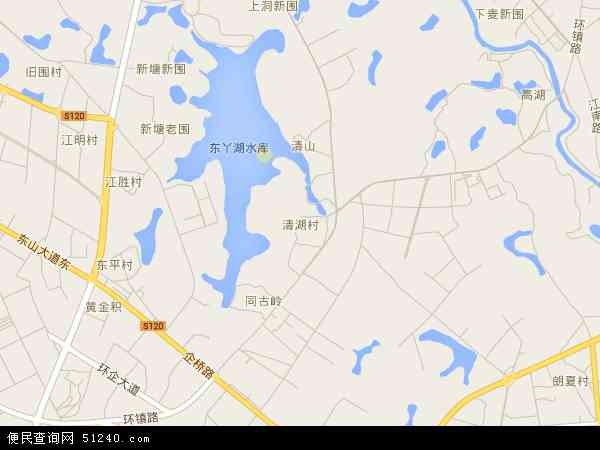 清湖村地图 - 清湖村电子地图 - 清湖村高清地图 - 2024年清湖村地图