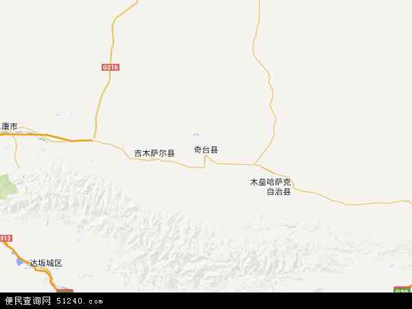 奇台县地图 - 奇台县电子地图 - 奇台县高清地图 - 2024年奇台县地图