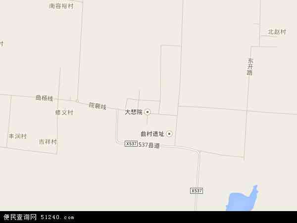 曲村镇地图 - 曲村镇电子地图 - 曲村镇高清地图 - 2024年曲村镇地图