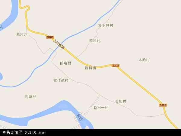 群科镇地图 - 群科镇电子地图 - 群科镇高清地图 - 2026年群科镇地图