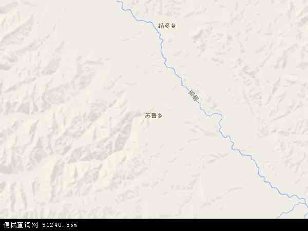 苏鲁乡地图 - 苏鲁乡电子地图 - 苏鲁乡高清地图 - 2024年苏鲁乡地图