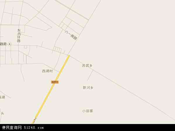 民勤县各乡镇地图图片