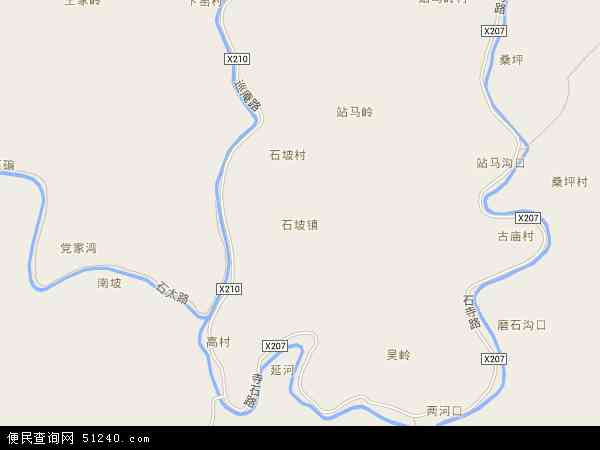 石坡镇地图 - 石坡镇电子地图 - 石坡镇高清地图 - 2024年石坡镇地图