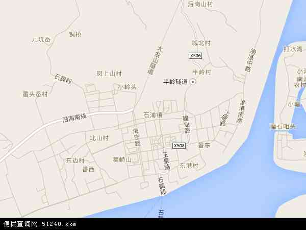 石浦镇地图 - 石浦镇电子地图 - 石浦镇高清地图 - 2024年石浦镇地图