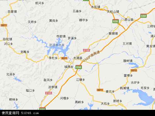 太湖县地图 - 太湖县电子地图 - 太湖县高清地图 - 2024年太湖县地图