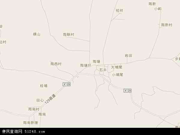 陶河镇地图 - 陶河镇电子地图 - 陶河镇高清地图 - 2024年陶河镇地图