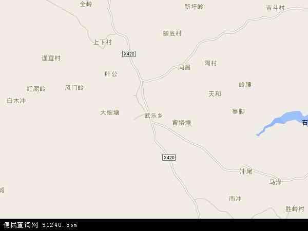 武乐乡地图 - 武乐乡电子地图 - 武乐乡高清地图 - 2024年武乐乡地图