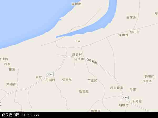 乌沙镇地图 - 乌沙镇电子地图 - 乌沙镇高清地图 - 2024年乌沙镇地图