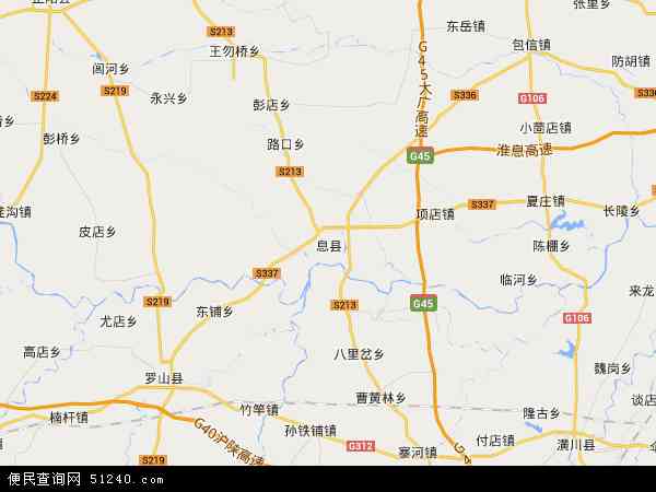 息县八里岔乡地图图片