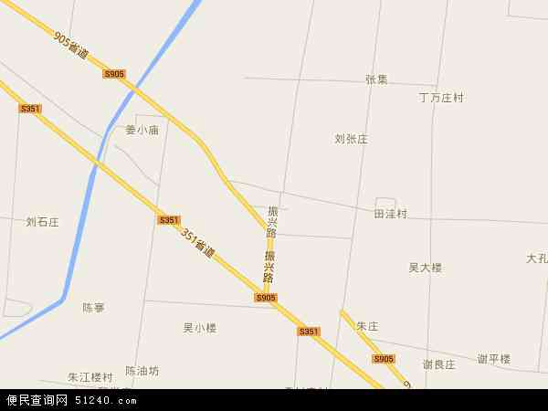 谢集镇地图 - 谢集镇电子地图 - 谢集镇高清地图 - 2024年谢集镇地图