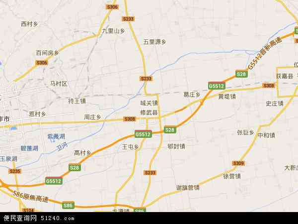 修武县地图 - 修武县电子地图 - 修武县高清地图 - 2024年修武县地图