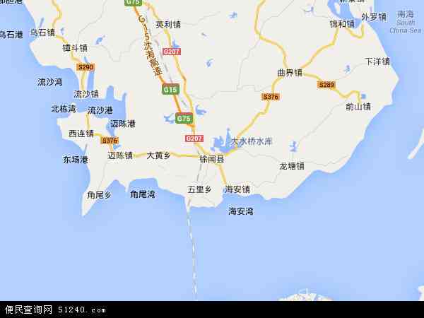 徐闻县地图 - 徐闻县电子地图 - 徐闻县高清地图 - 2024年徐闻县地图