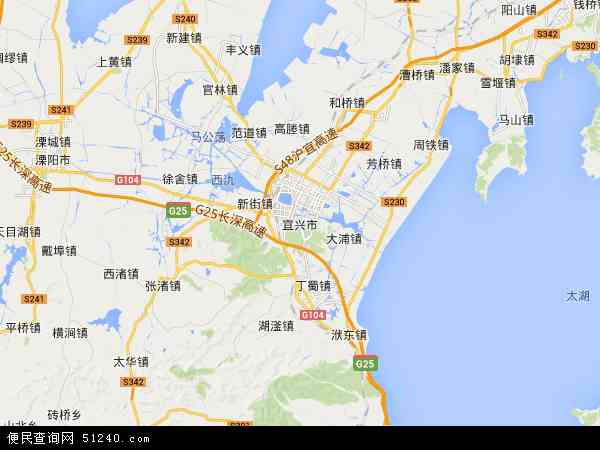 宜兴市地图 - 宜兴市电子地图 - 宜兴市高清地图 - 2024年宜兴市地图