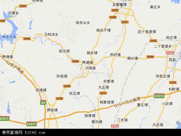 沂南县地图 - 沂南县电子地图 - 沂南县高清地图 - 2024年沂南县地图
