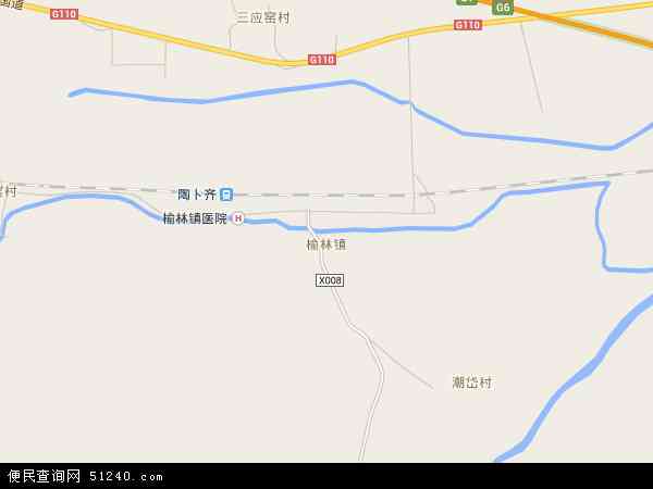 榆林镇地图 - 榆林镇电子地图 - 榆林镇高清地图 - 2024年榆林镇地图
