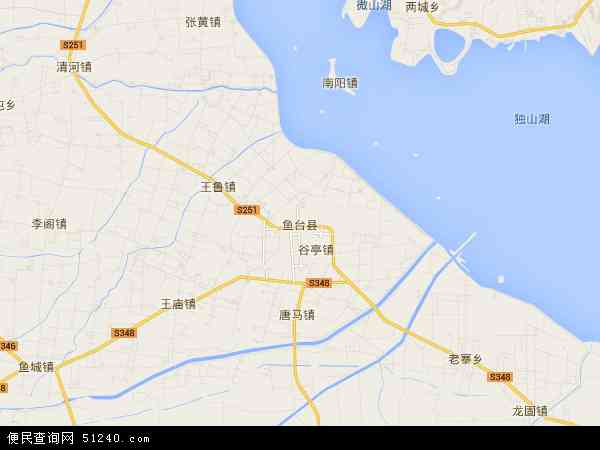 鱼台县地图 - 鱼台县电子地图 - 鱼台县高清地图 - 2024年鱼台县地图