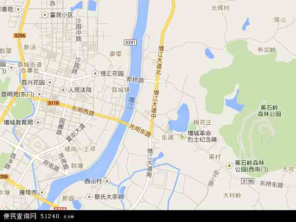 增江地图 - 增江电子地图 - 增江高清地图 - 2024年增江地图