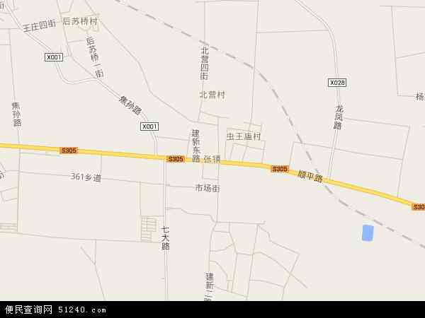 张镇地图 - 张镇电子地图 - 张镇高清地图 - 2024年张镇地图