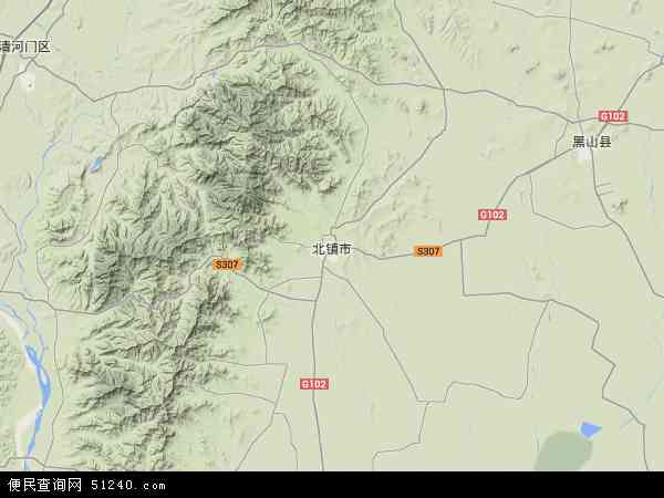 锦州北镇监狱地理位置图片