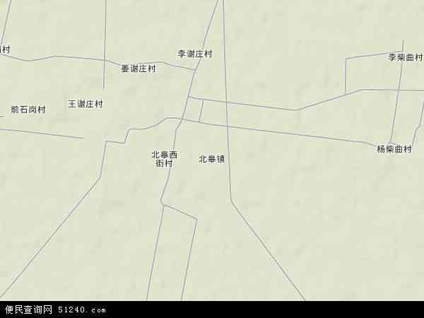 北皋镇地形图 - 北皋镇地形图高清版 - 2024年北皋镇地形图