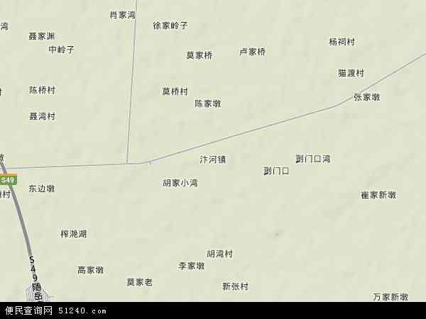 汴河镇地形图 - 汴河镇地形图高清版 - 2024年汴河镇地形图