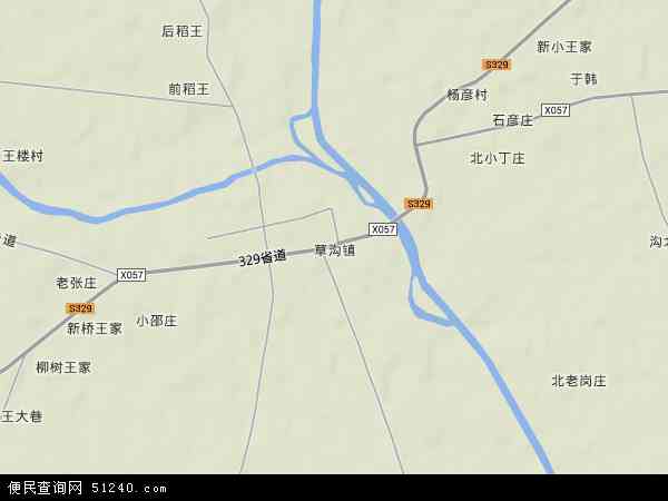 蔚县草沟堡乡地图图片