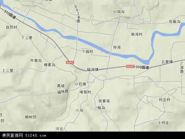 新安县磁涧镇规划图图片