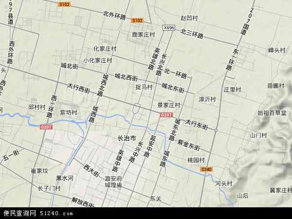 城区地形图 - 城区地形图高清版 - 2024年城区地形图